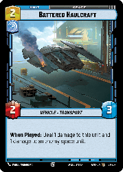 Battered Haulcraft