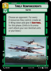 Timely Reinforcements