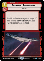 Planetary Bombardment