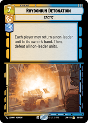 Rhydonium Detonation