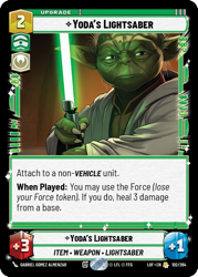 Yoda's Lightsaber