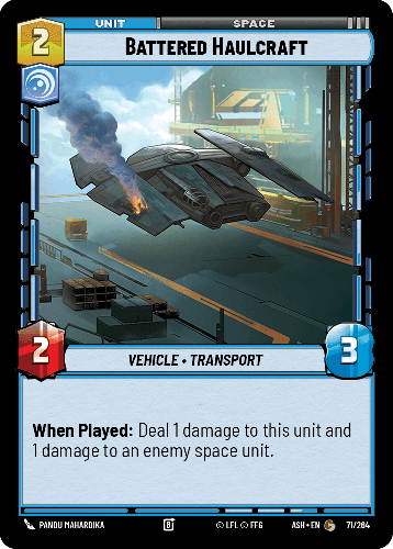 Battered Haulcraft