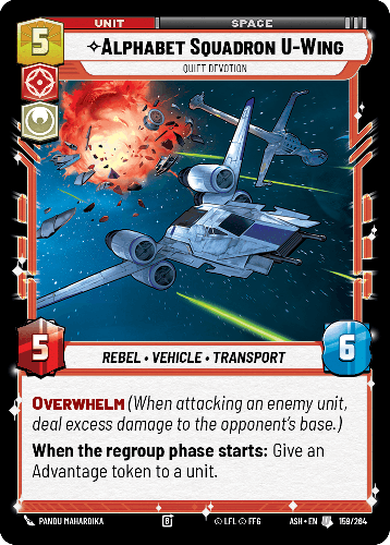 Alphabet Squadron U-Wing