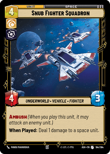 Snub Fighter Squadron