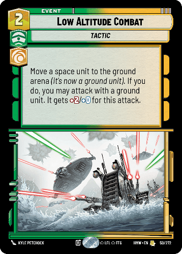 Low Altitude Combat