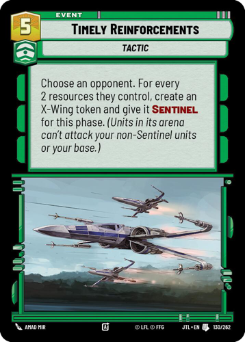 Timely Reinforcements