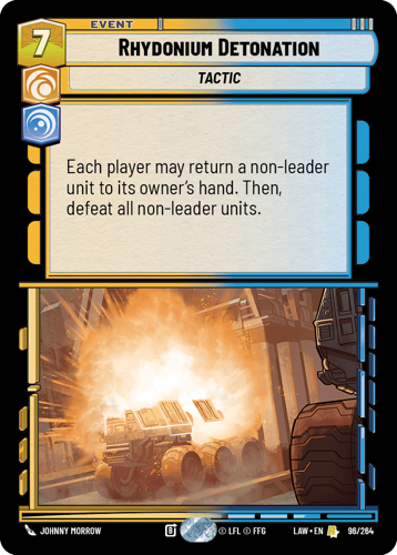 Rhydonium Detonation