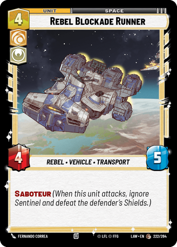 Rebel Blockade Runner