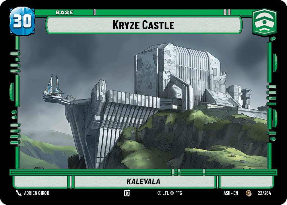 Kryze Castle front