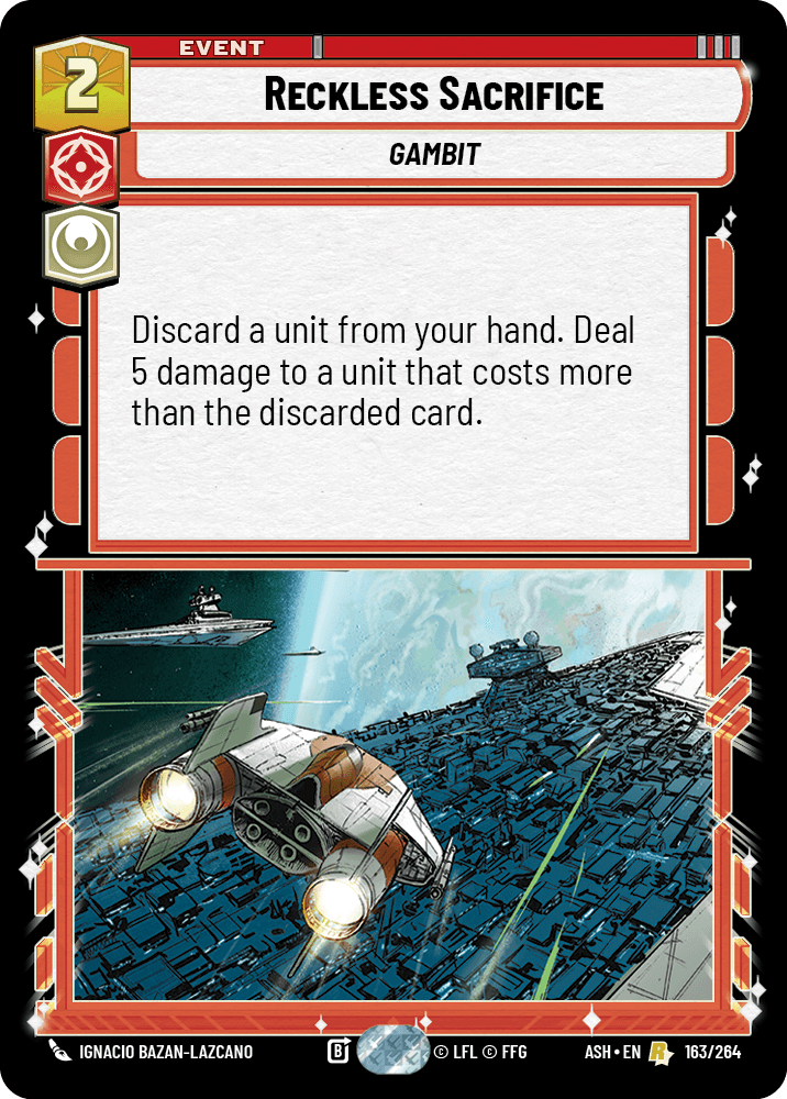 Reckless Sacrifice front