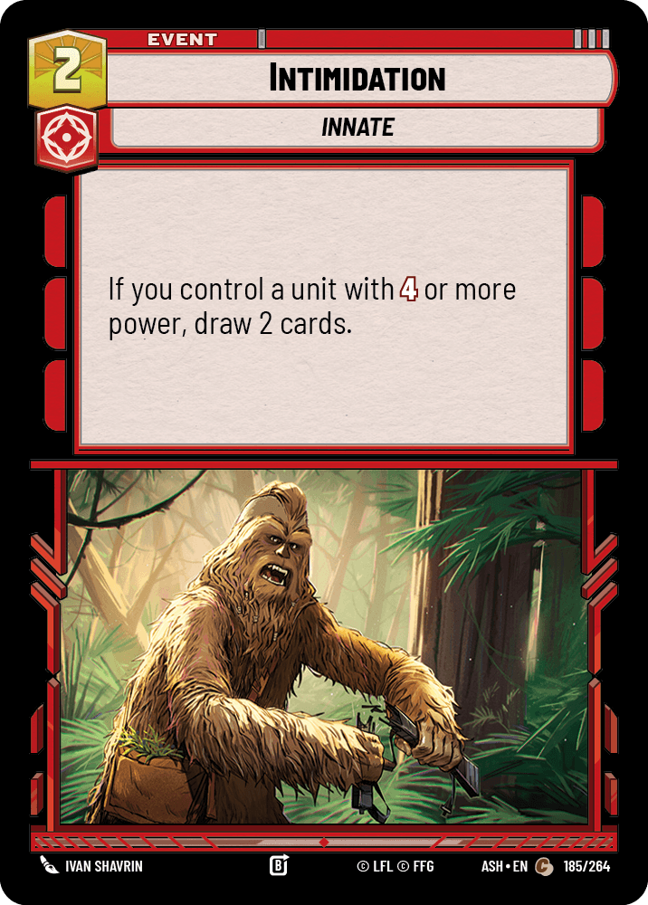 Intimidation front