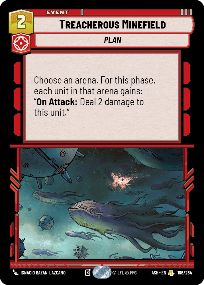 Treacherous Minefield front