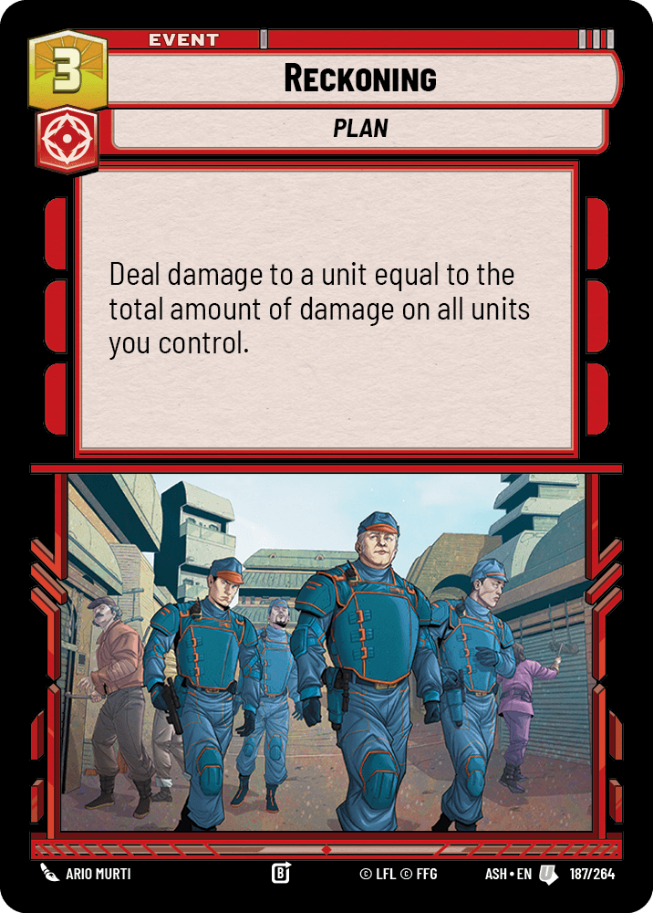 Reckoning front