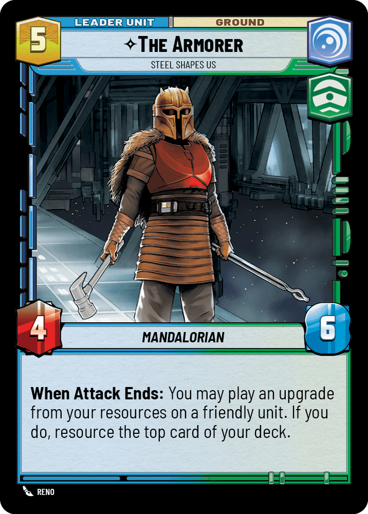 The Armorer deployed
