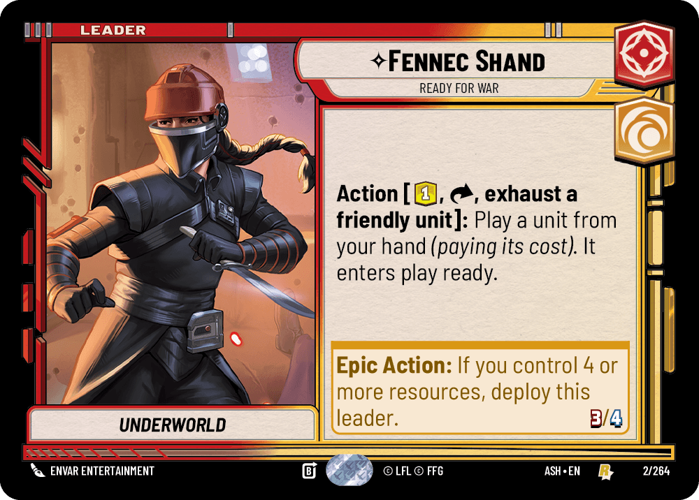 Fennec Shand front