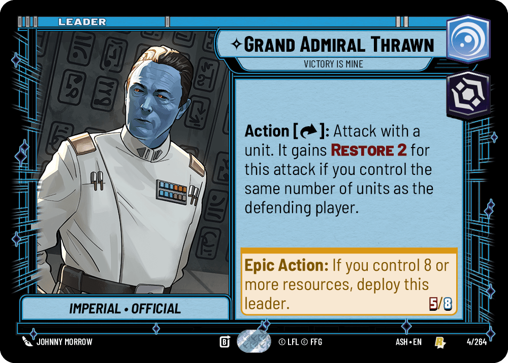 Grand Admiral Thrawn front