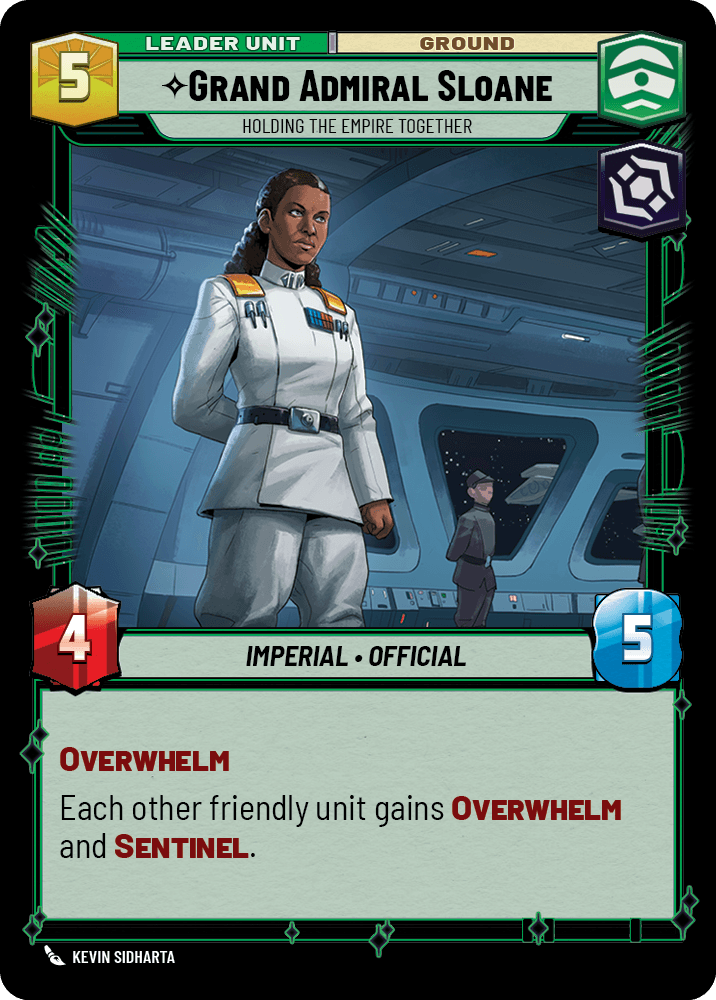 Grand Admiral Sloane deployed