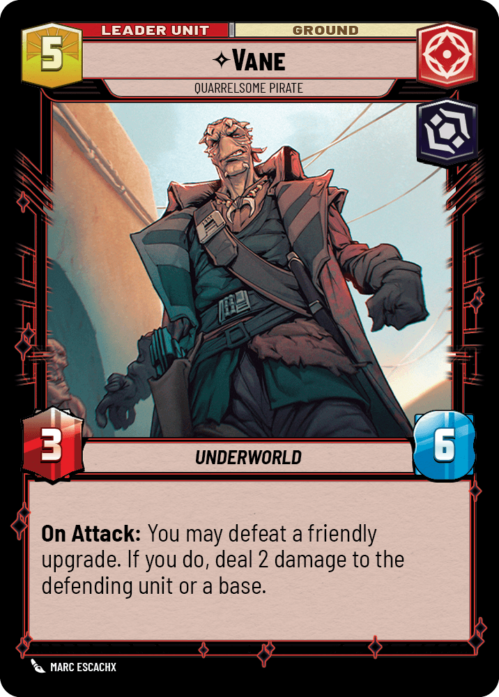 Vane deployed
