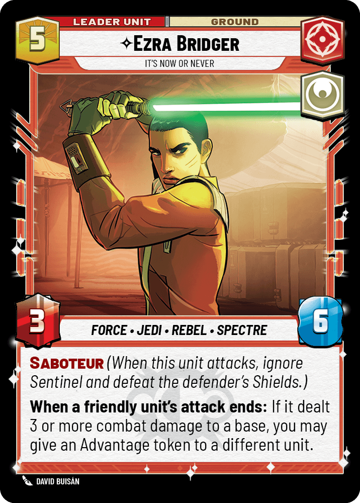 Ezra Bridger deployed