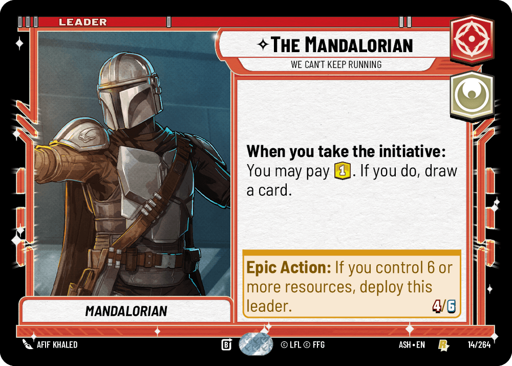 The Mandalorian front