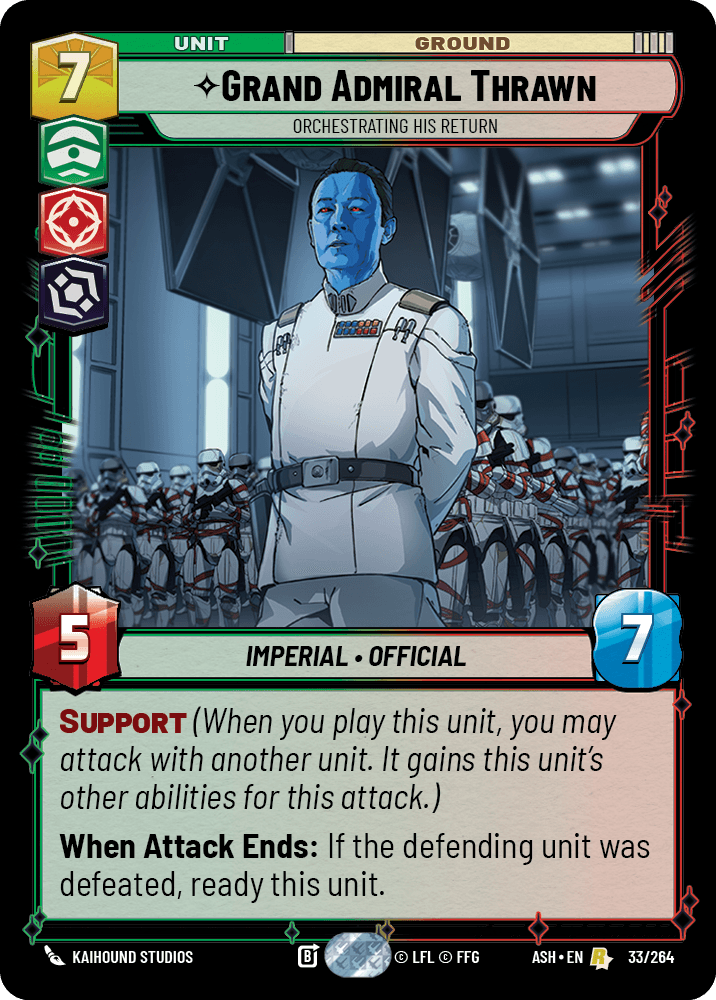 Grand Admiral Thrawn front