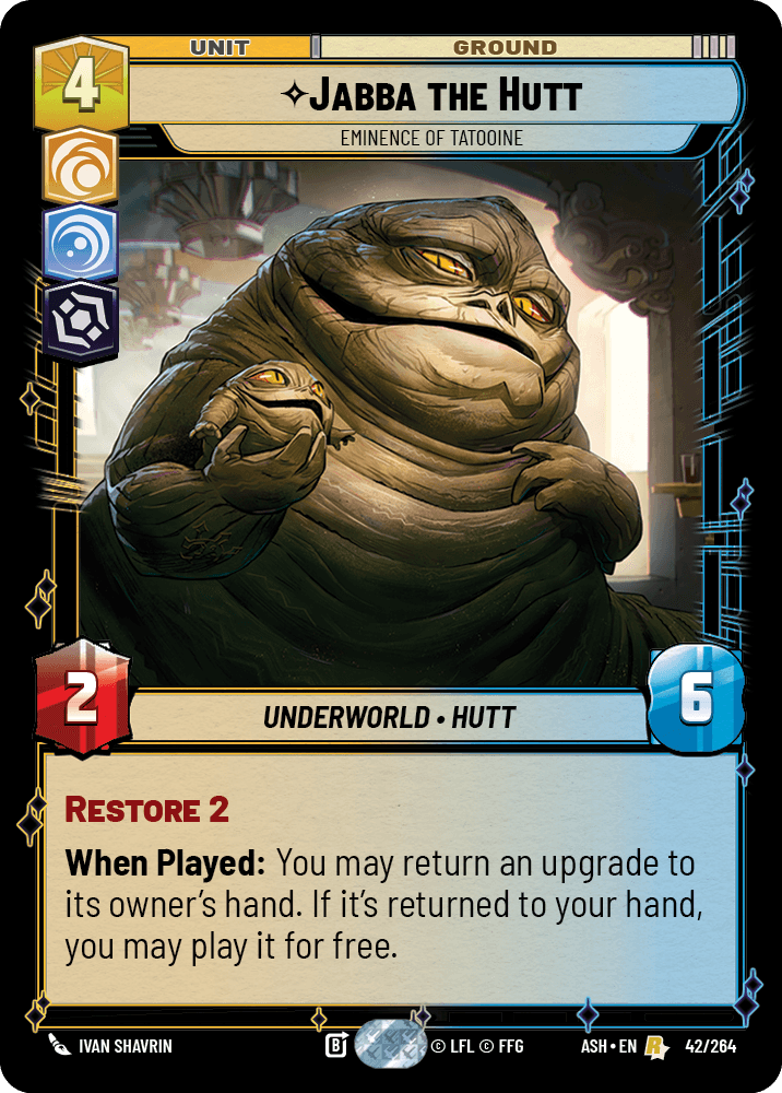Jabba the Hutt front