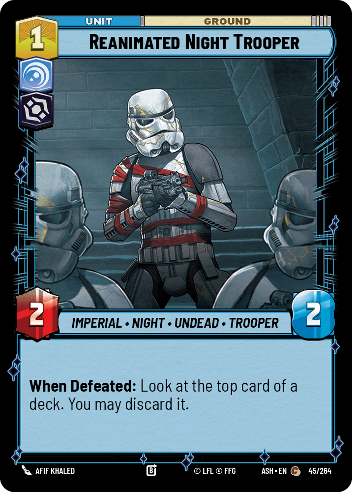 Reanimated Night Trooper front