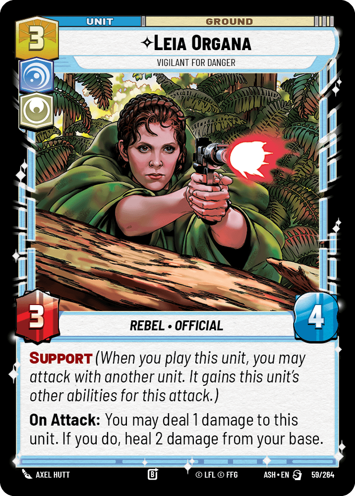 Leia Organa front