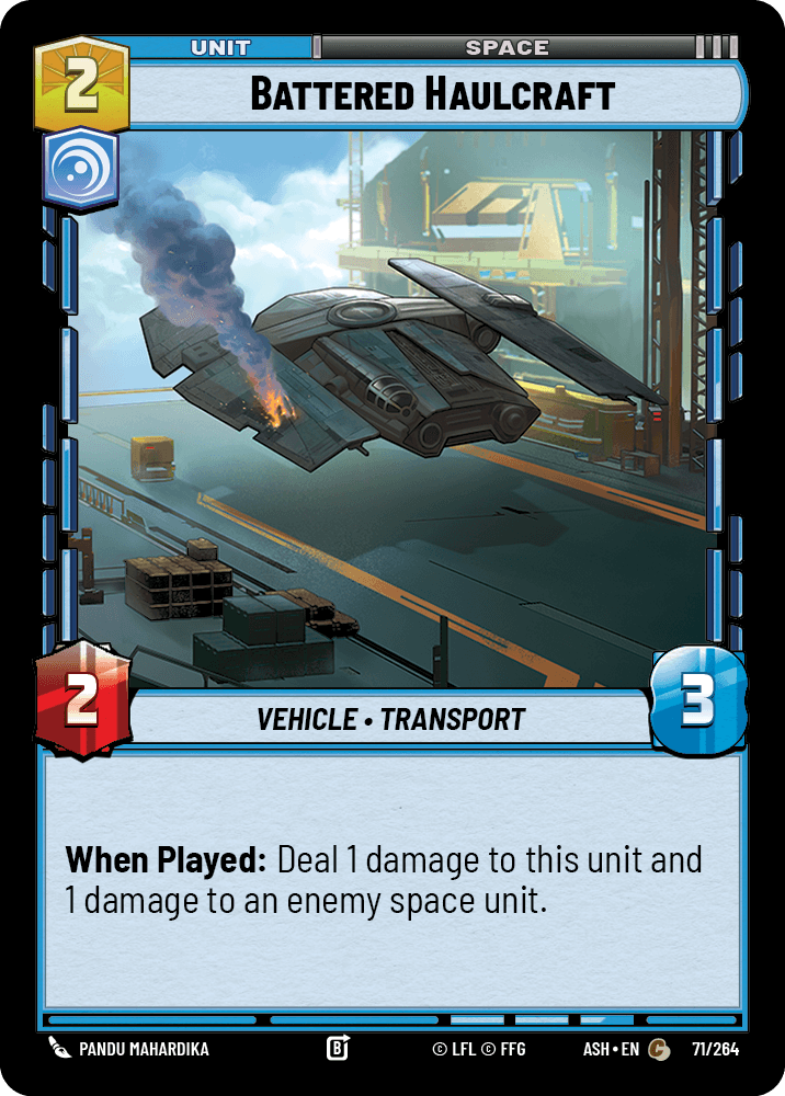 Battered Haulcraft front