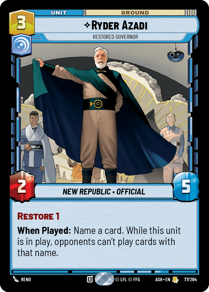 Ryder Azadi front