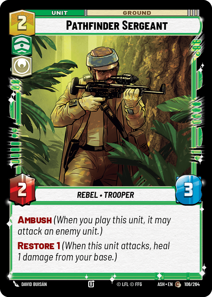 Pathfinder Sergeant front