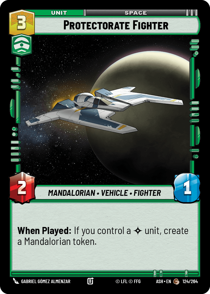 Protectorate Fighter front