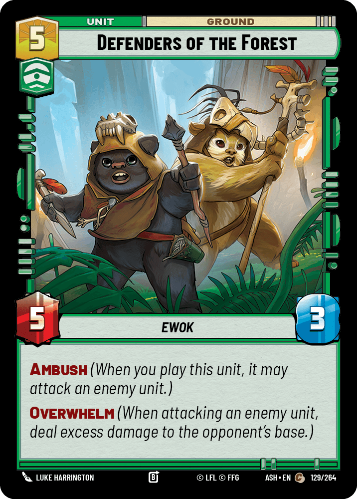 Defenders of the Forest front