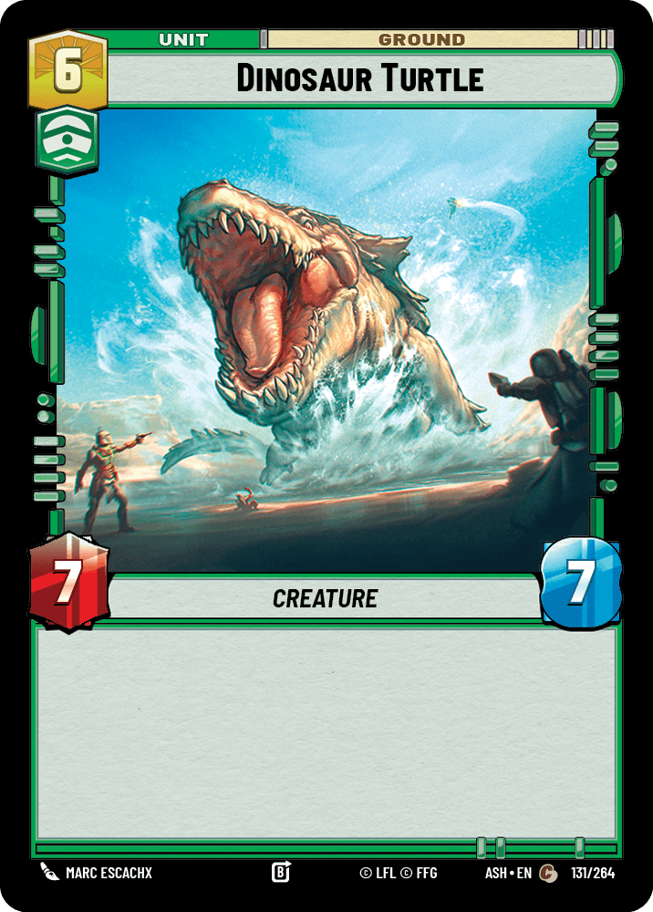 Dinosaur Turtle front
