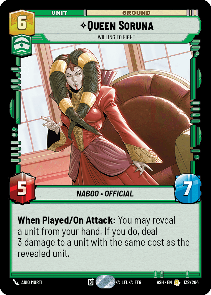 Queen Soruna front