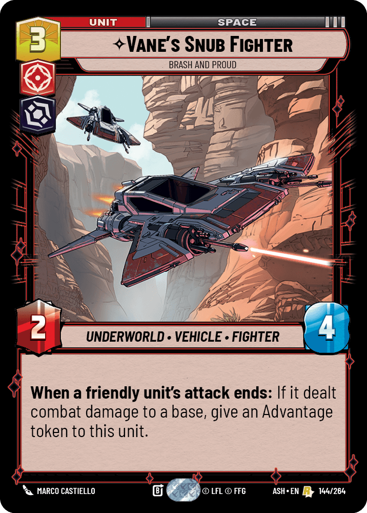 Vane's Snub Fighter front
