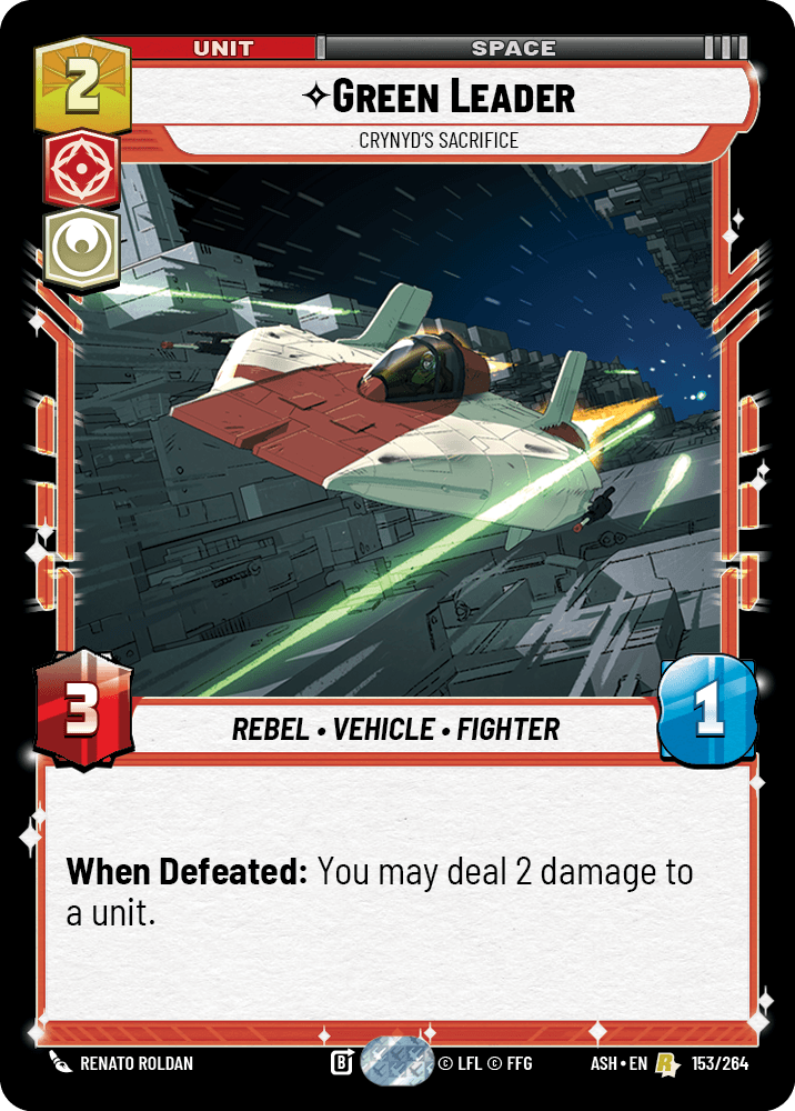Green Leader front