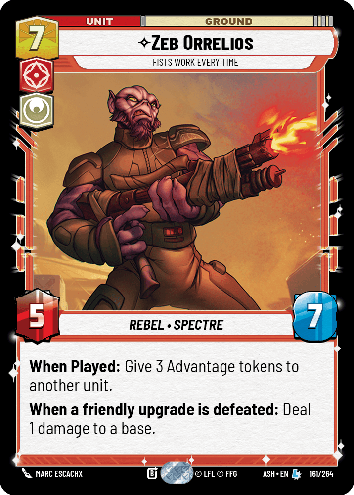 Zeb Orrelios front