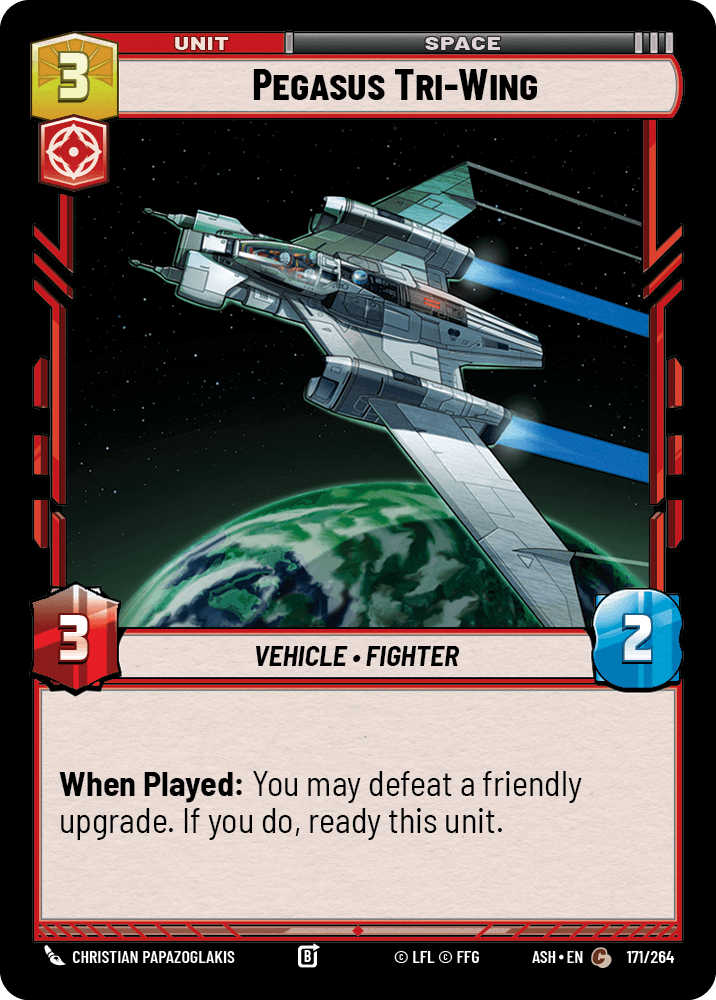 Pegasus Tri-Wing front