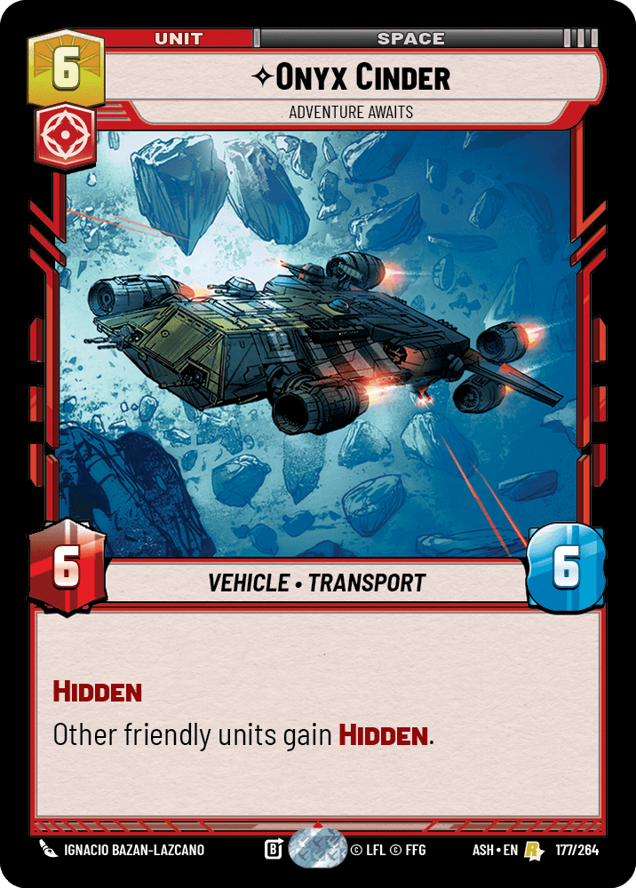 Onyx Cinder front