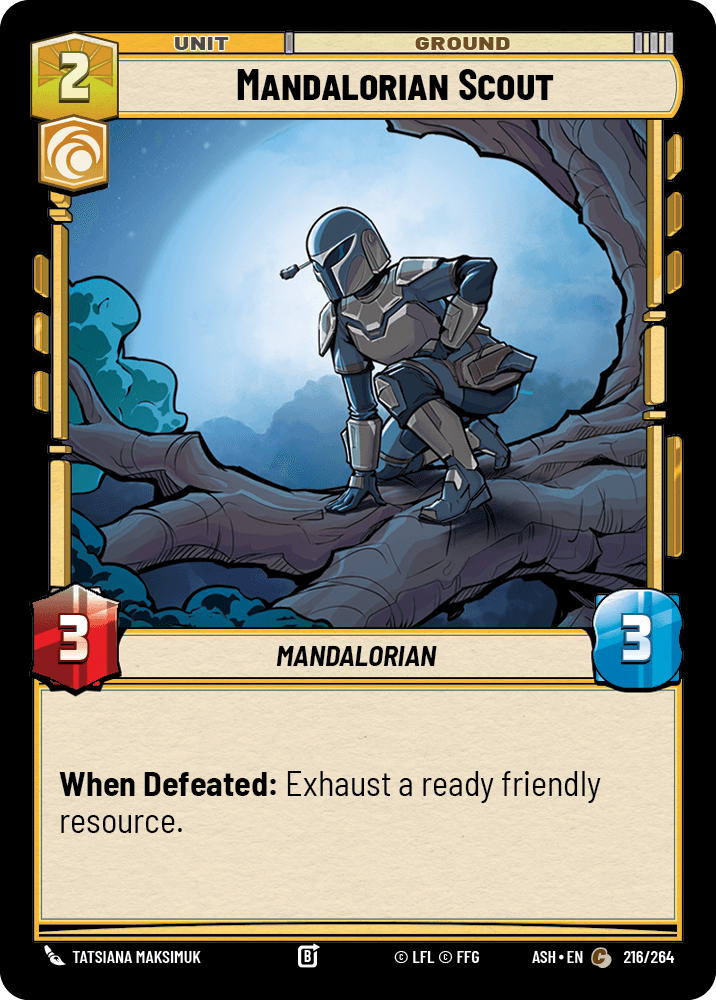 Mandalorian Scout front