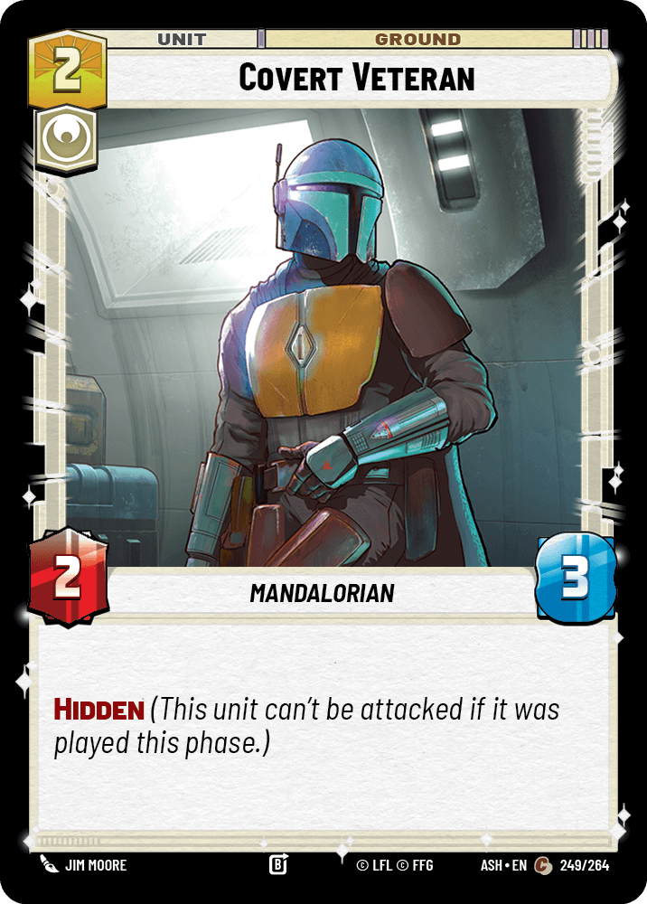 Covert Veteran front