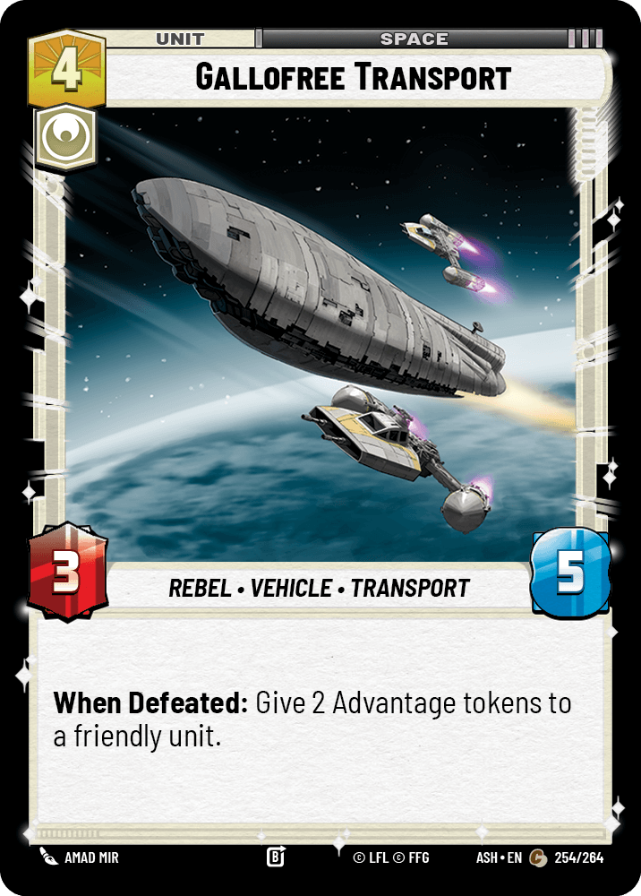 Gallofree Transport front