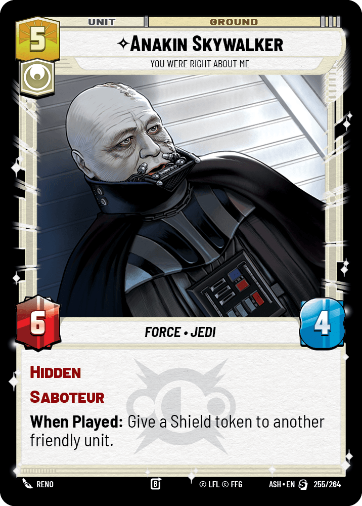 Anakin Skywalker front