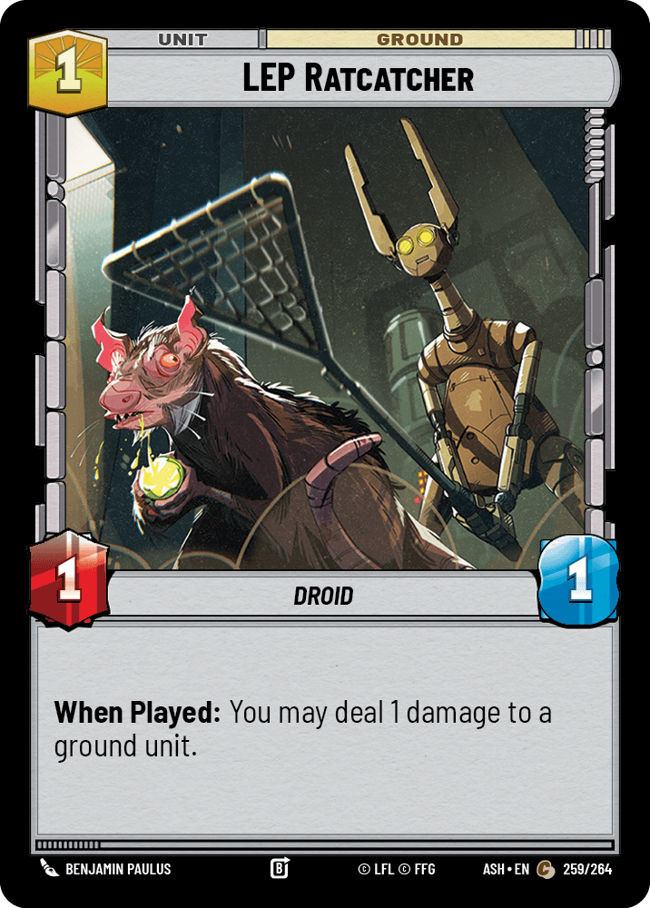 LEP Ratcatcher front