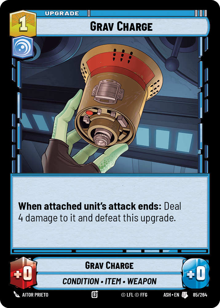 Grav Charge front
