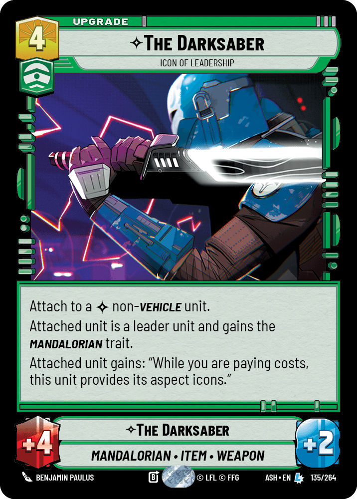 The Darksaber front