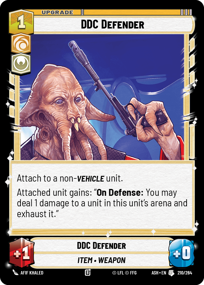 DDC Defender front