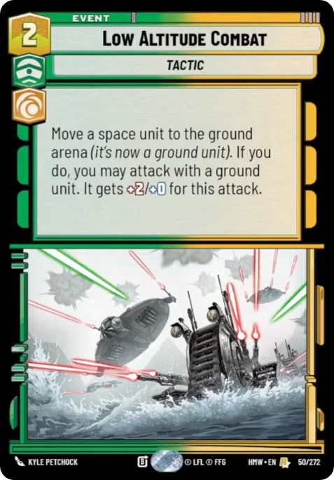 Low Altitude Combat front