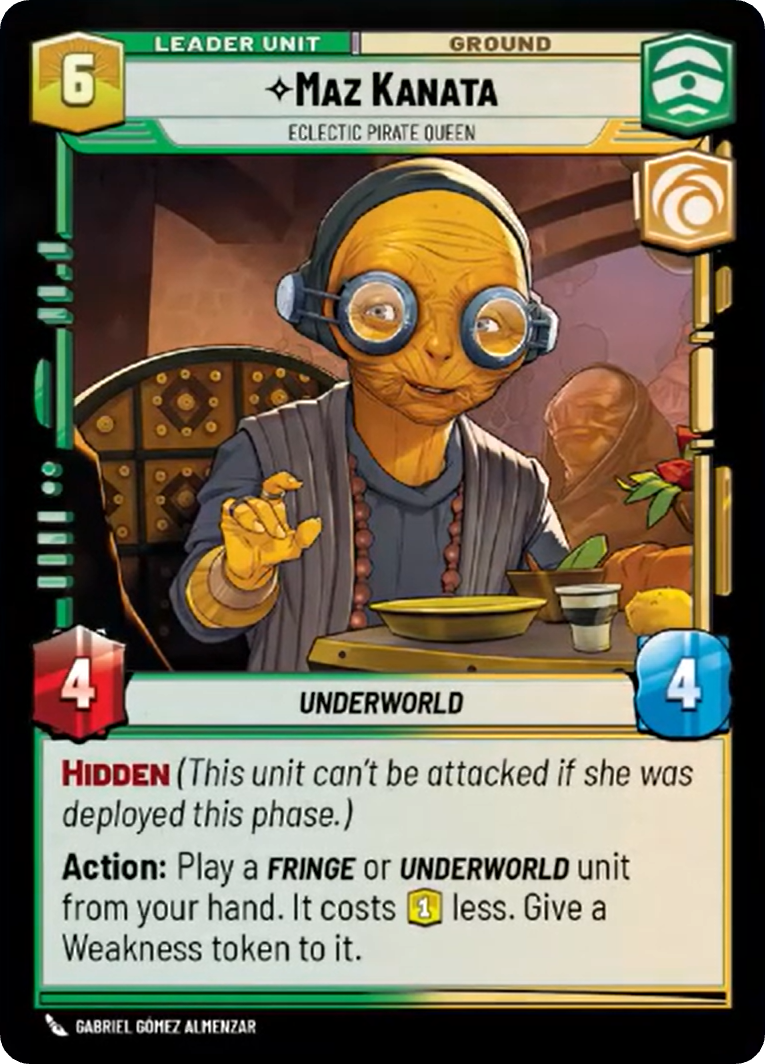 Maz Kanata deployed